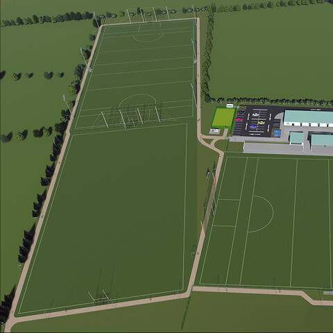 Colm Horkan Memorial Pitch at night